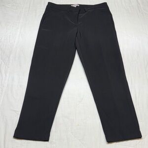 Nanette Lepore Black Stretch Trousers Career Workwear Wide Leg Pants Size 8